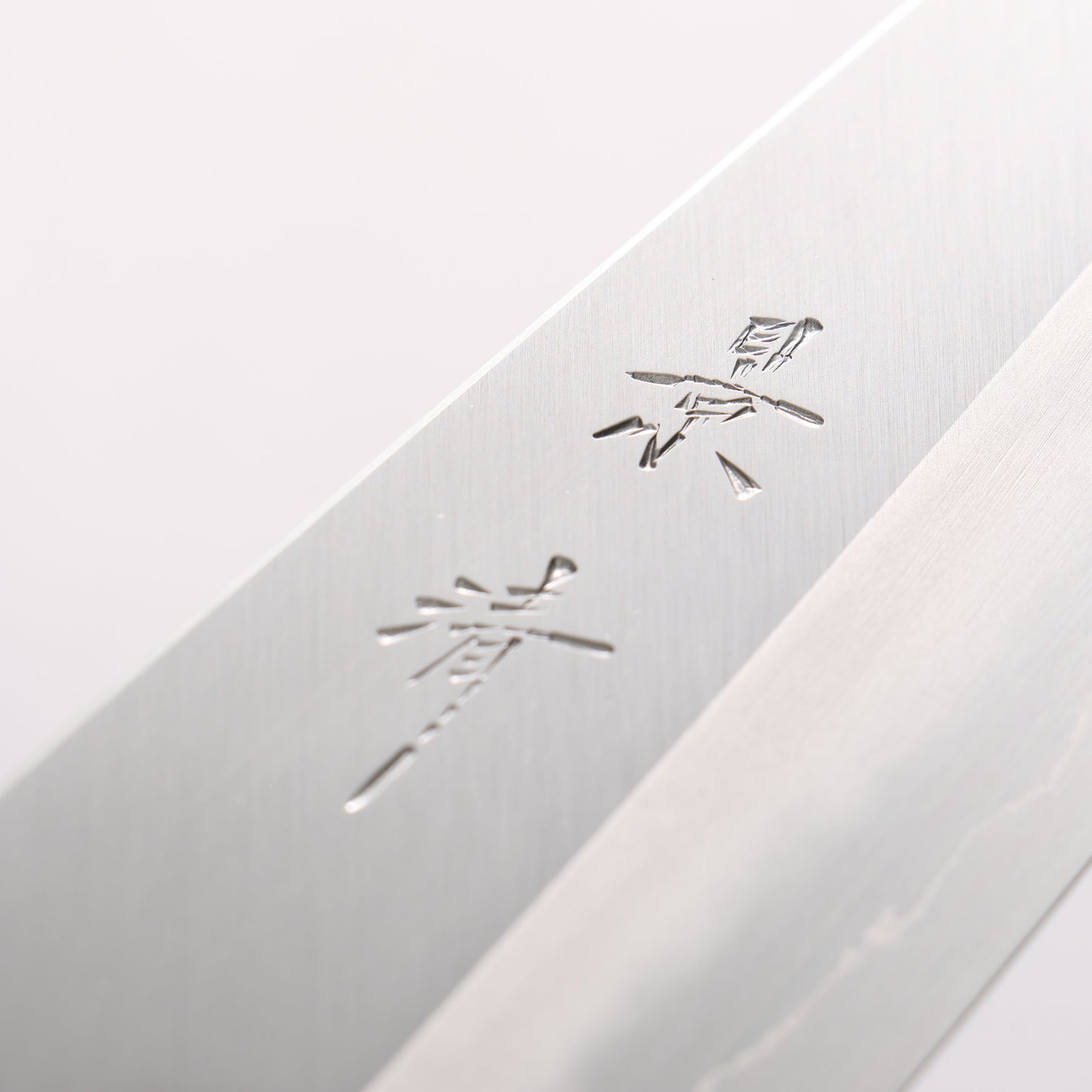景清 銀三鋼 牛刀包丁 210mm 黒漆塗り (朴)柄