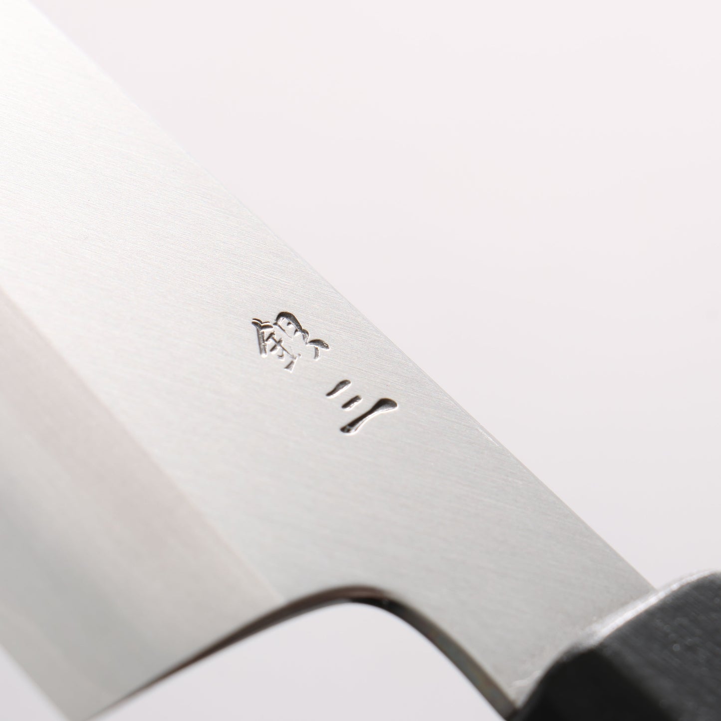 景清 銀三鋼 牛刀包丁 210mm 黒漆塗り (朴)柄