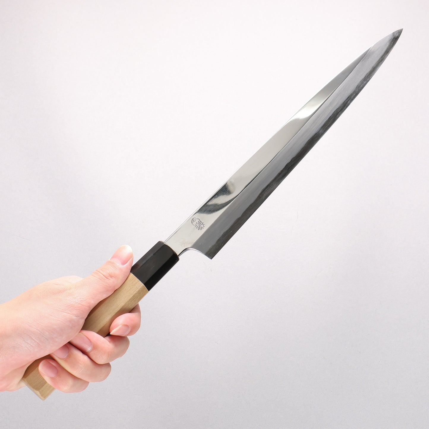 重陽 白鋼 鏡面仕上げ 柳刃包丁 270mm