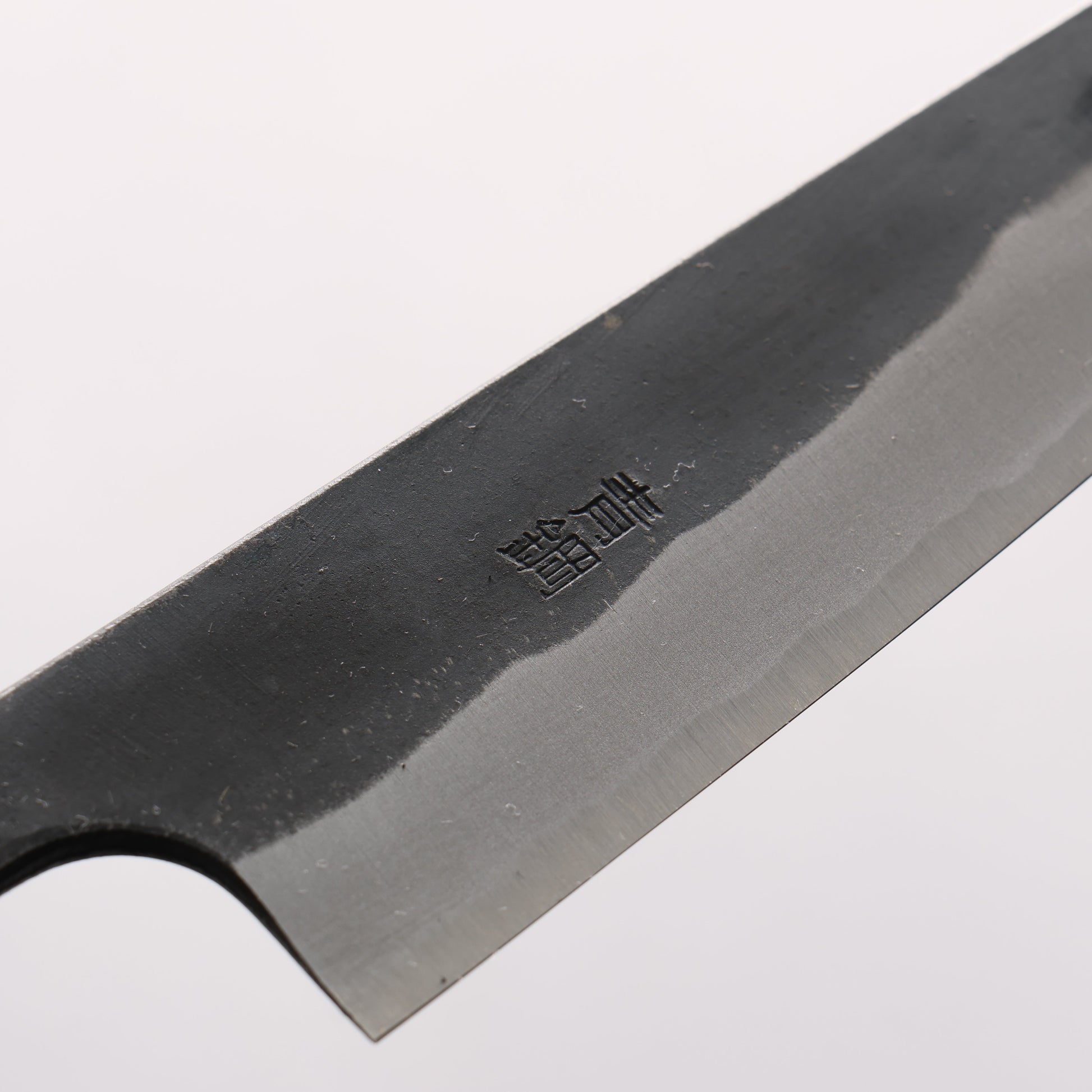 山本 直 安来青紙鋼 黒打 ペティーナイフ 135mm ウォルナット柄 - 清助刃物