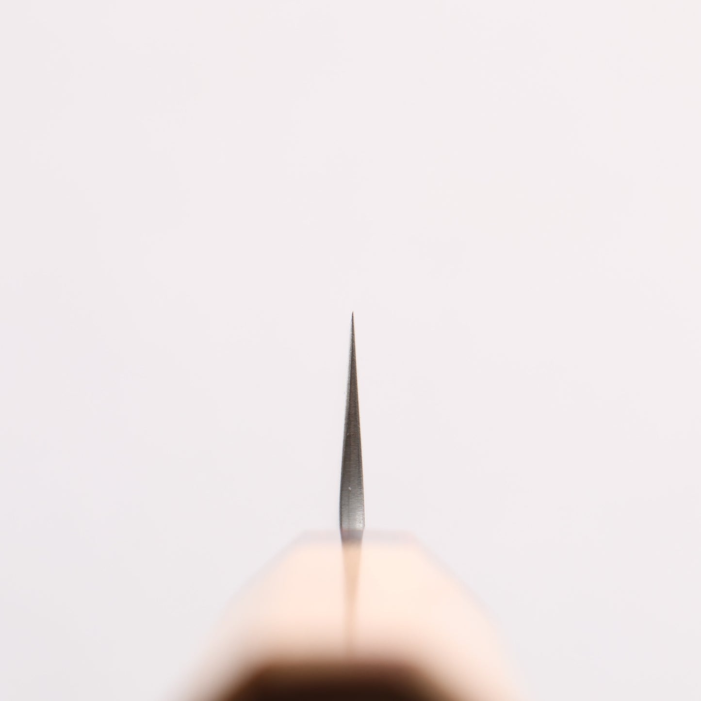 翁流 白ニ鋼 鎚目 筋引包丁 240mm ケヤキ柄 - 清助刃物