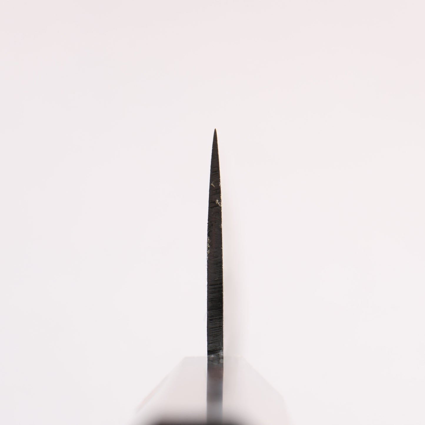 田中 誠貴 鉄火 青ニ鋼 黒打 鎚目(角) 切付牛刀包丁 270mm ウォルナット柄 - 清助刃物