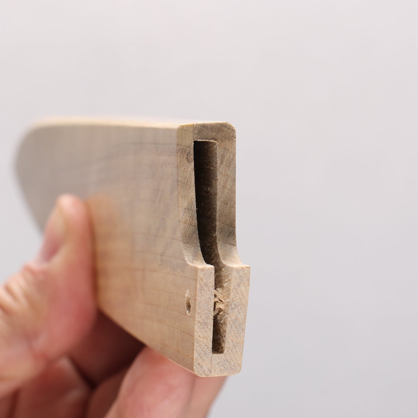 朴鞘 150mm ペティーナイフ用 合板ピン付き - 清助刃物