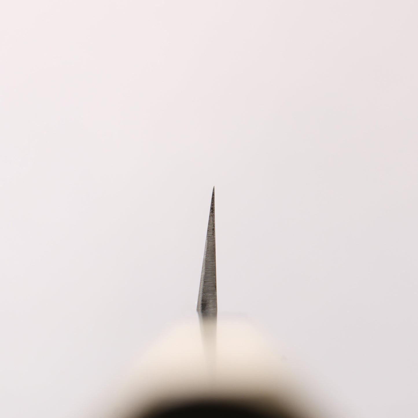 菊月 白ニ鋼 梨地 先丸蛸引包丁 270mm 朴柄 - 清助刃物