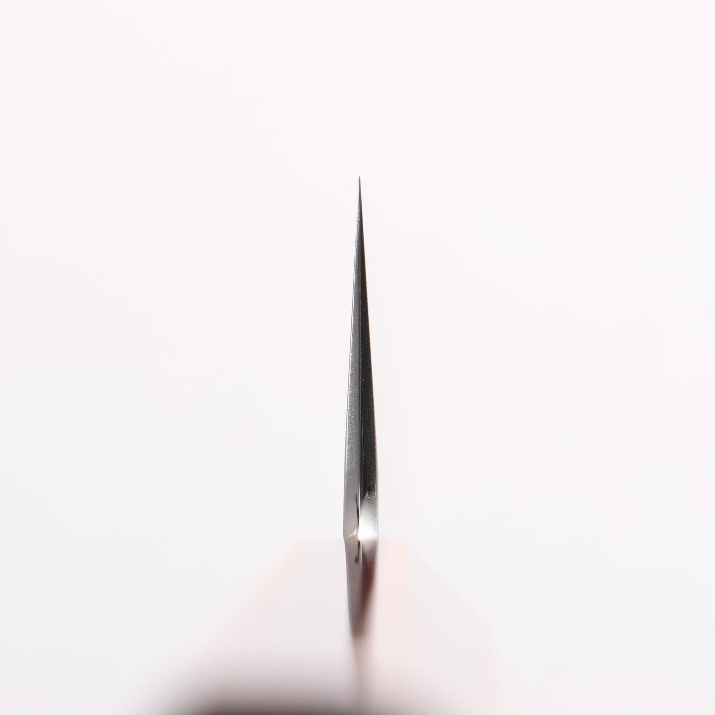 刃道 銀三鋼 磨き仕上げ 牛刀包丁 210mm 漆 木地呂塗り柄 - 清助刃物