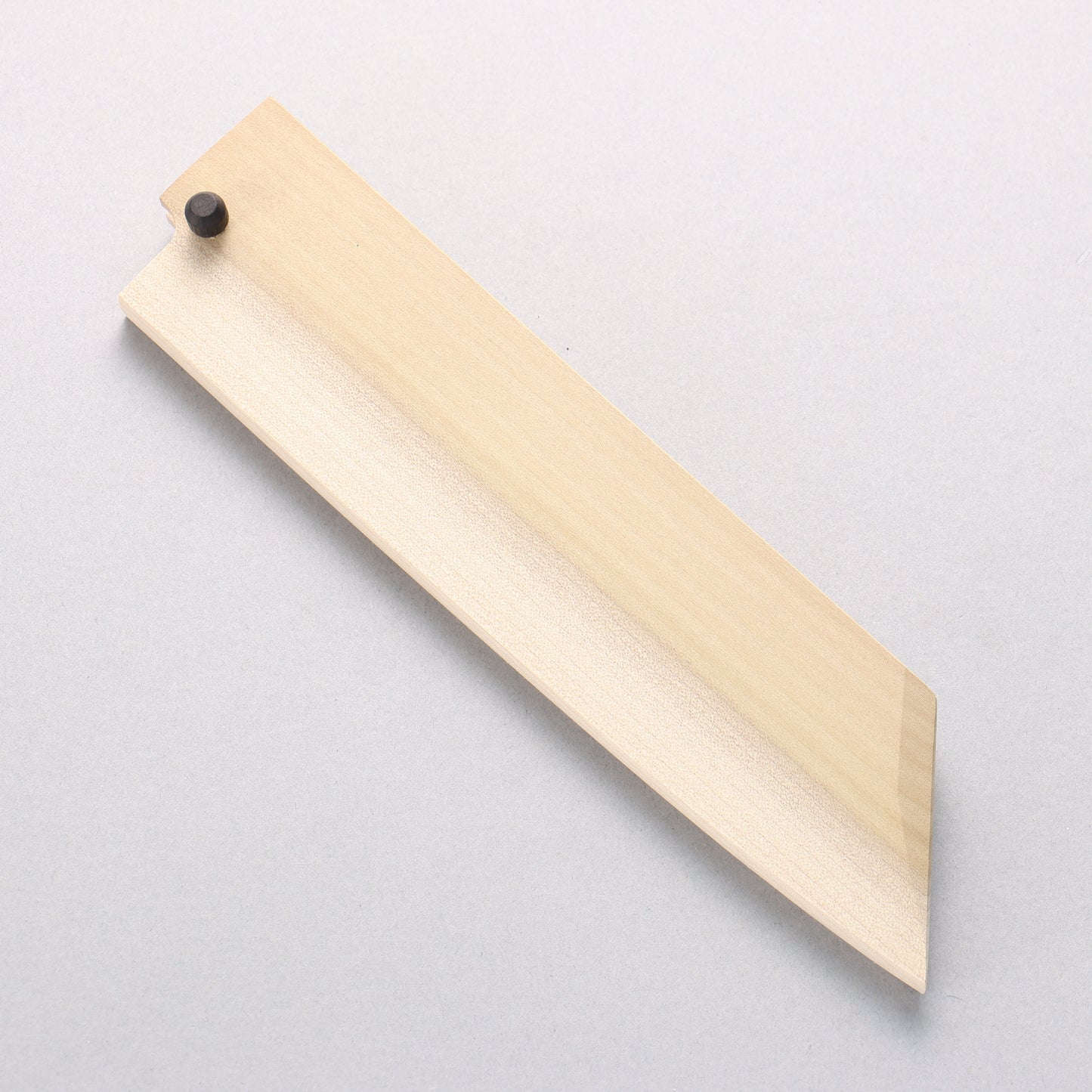 堺 孝行 シェフシリーズ 銀三鋼 ムキ物包丁 180mm スタビライズドウッド (両輪:白)柄 鞘付き - 清助刃物