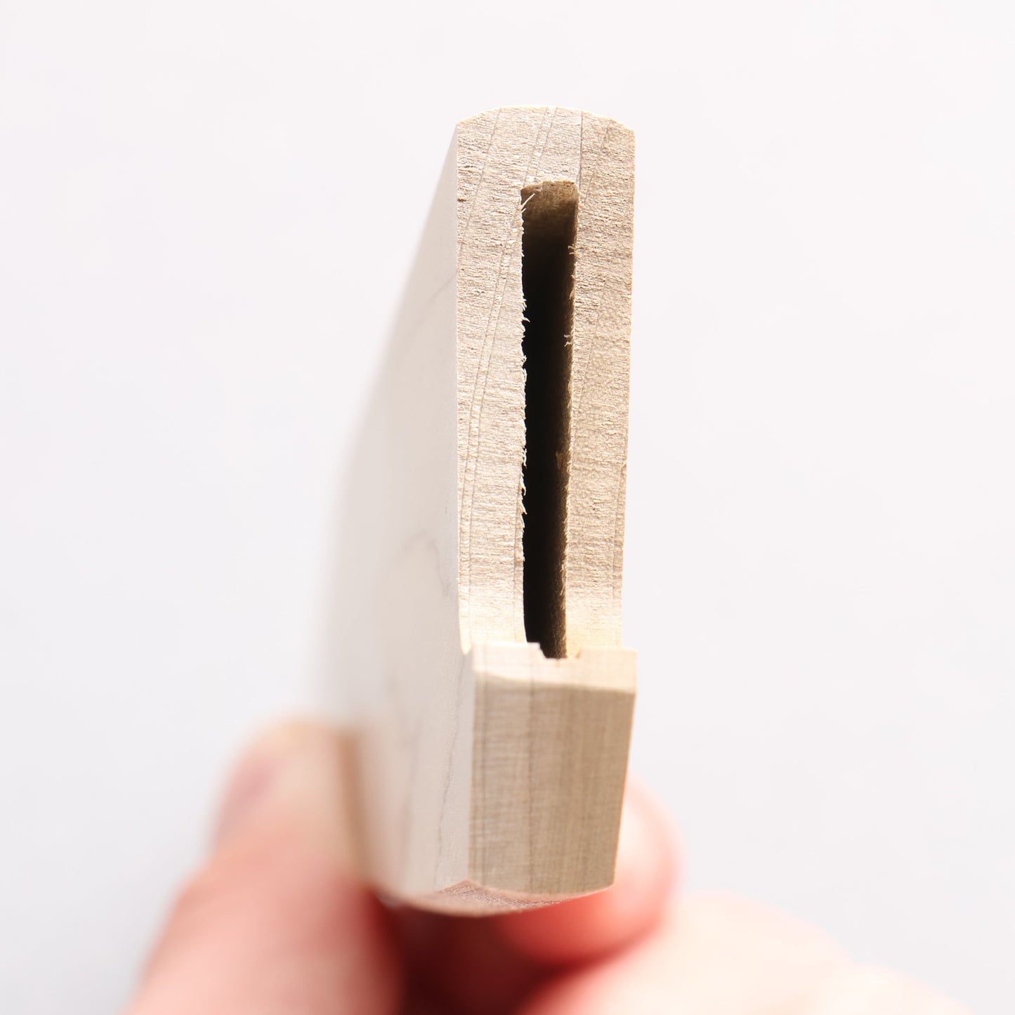 朴鞘 【丸】骨スキ包丁用 150mm - 清助刃物