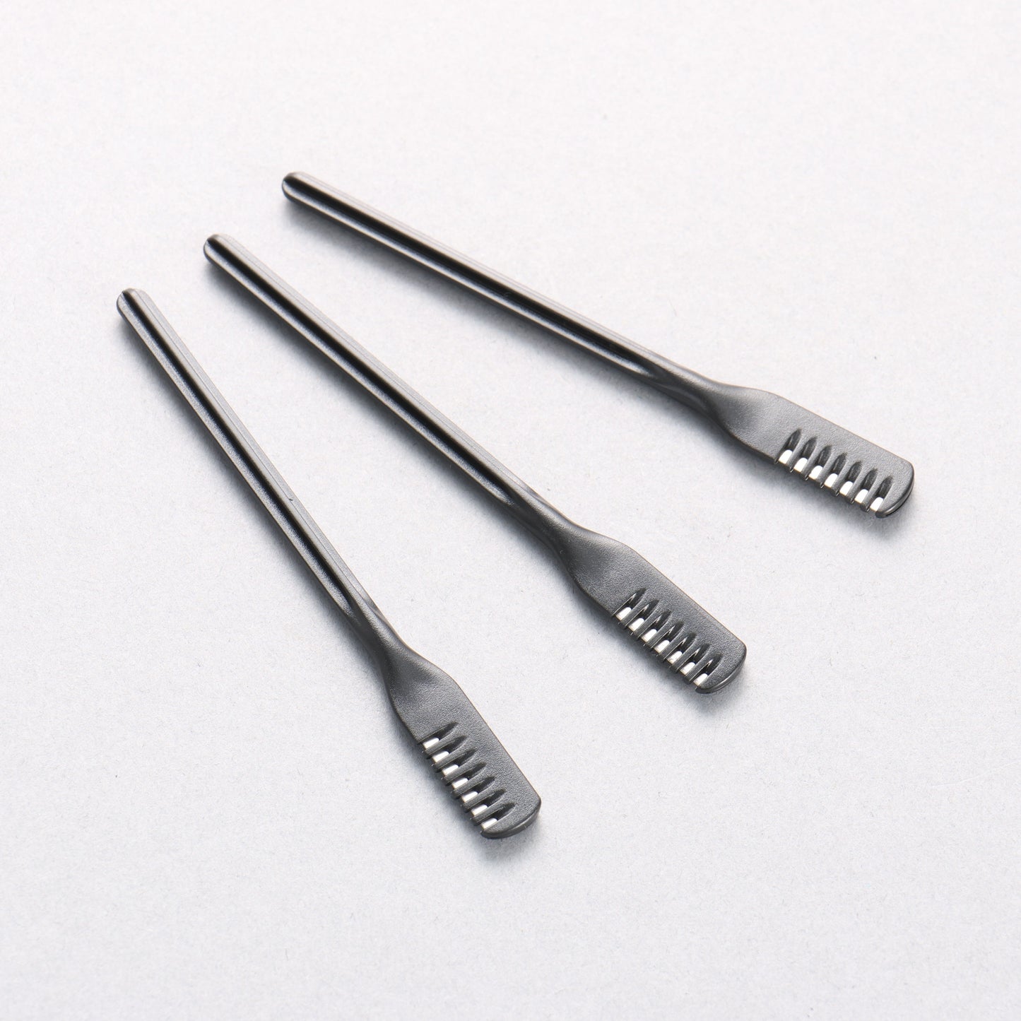 清助 鼻毛カッター ステンレス鋼 ABS樹脂柄 83mm x 8mm x 4mm (PK.3) - 清助刃物