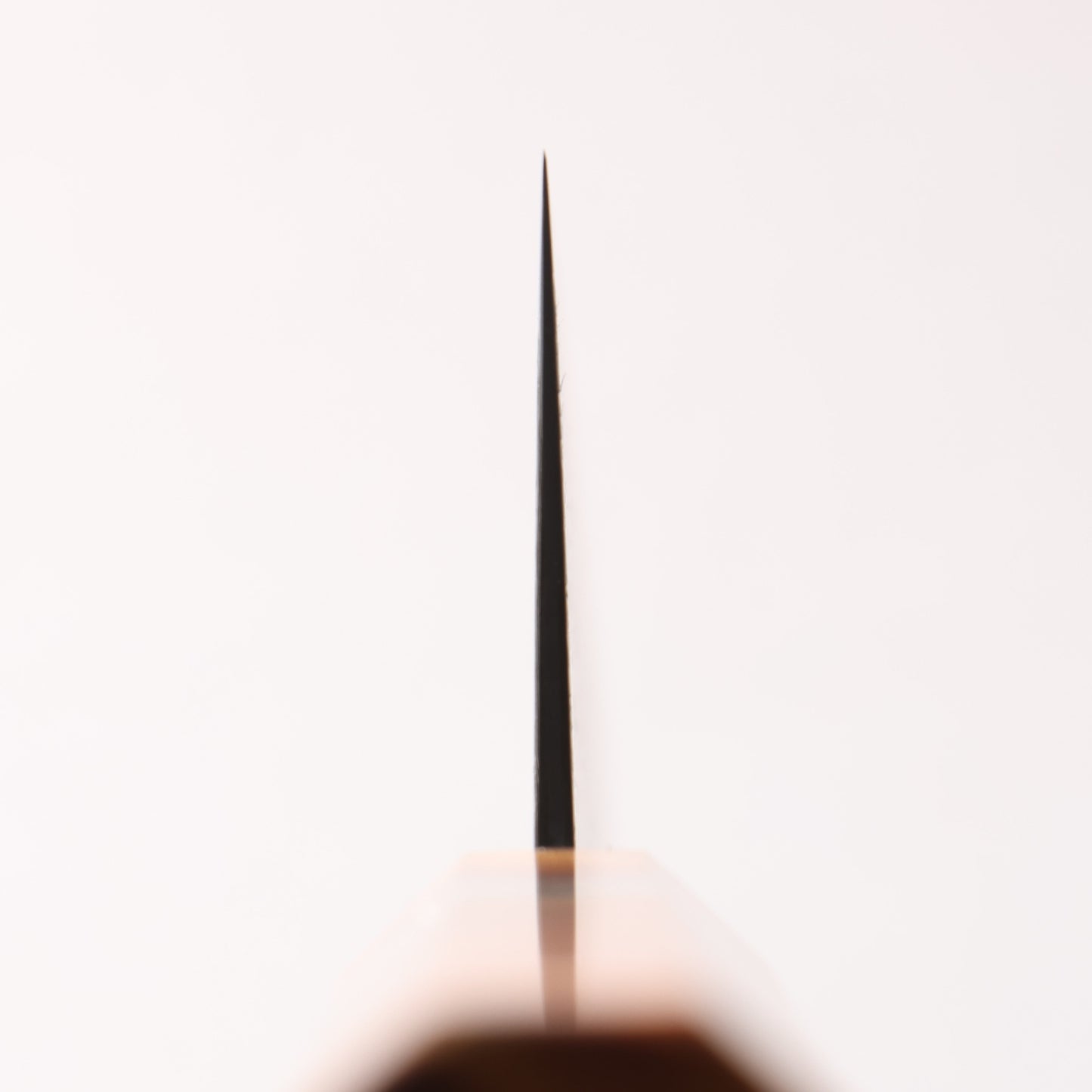 寛丈 SG2 黒ダマスカス 切付牛刀包丁 240mm 茶スタビライズドウッド (銀リング)柄 - 清助刃物