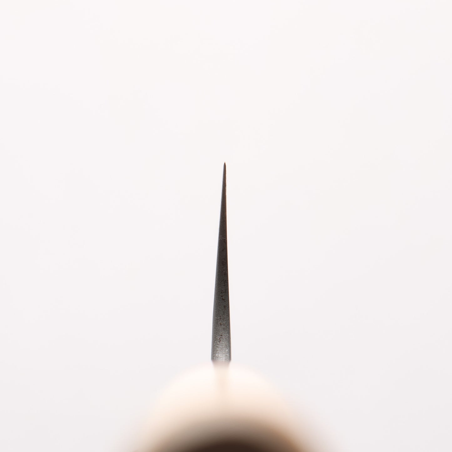昌景 雪 白ニ鋼 梨地 小文化包丁 130mm 朴柄 - 清助刃物