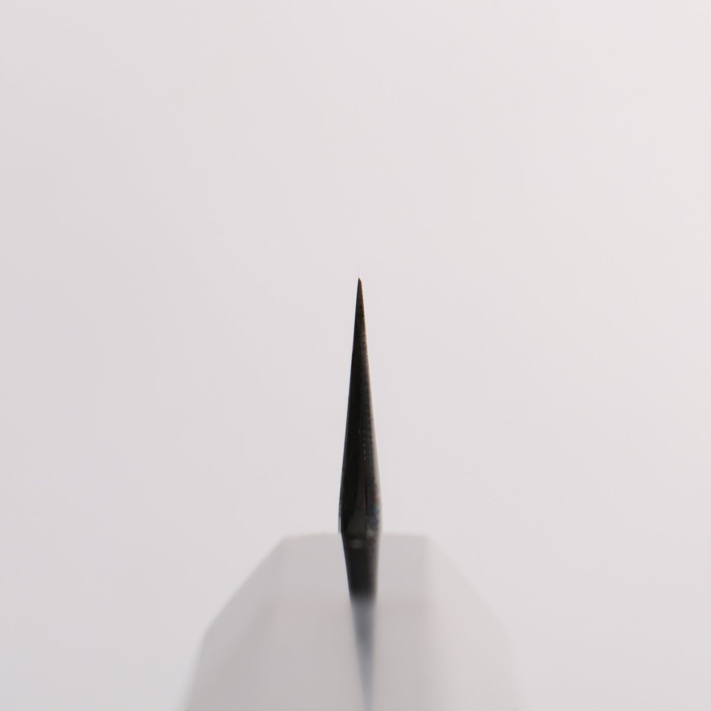 重陽 青一鋼 鏡面仕上げ 切付ペティナイフ 135mm 黒檀 (口輪:黒水牛)柄