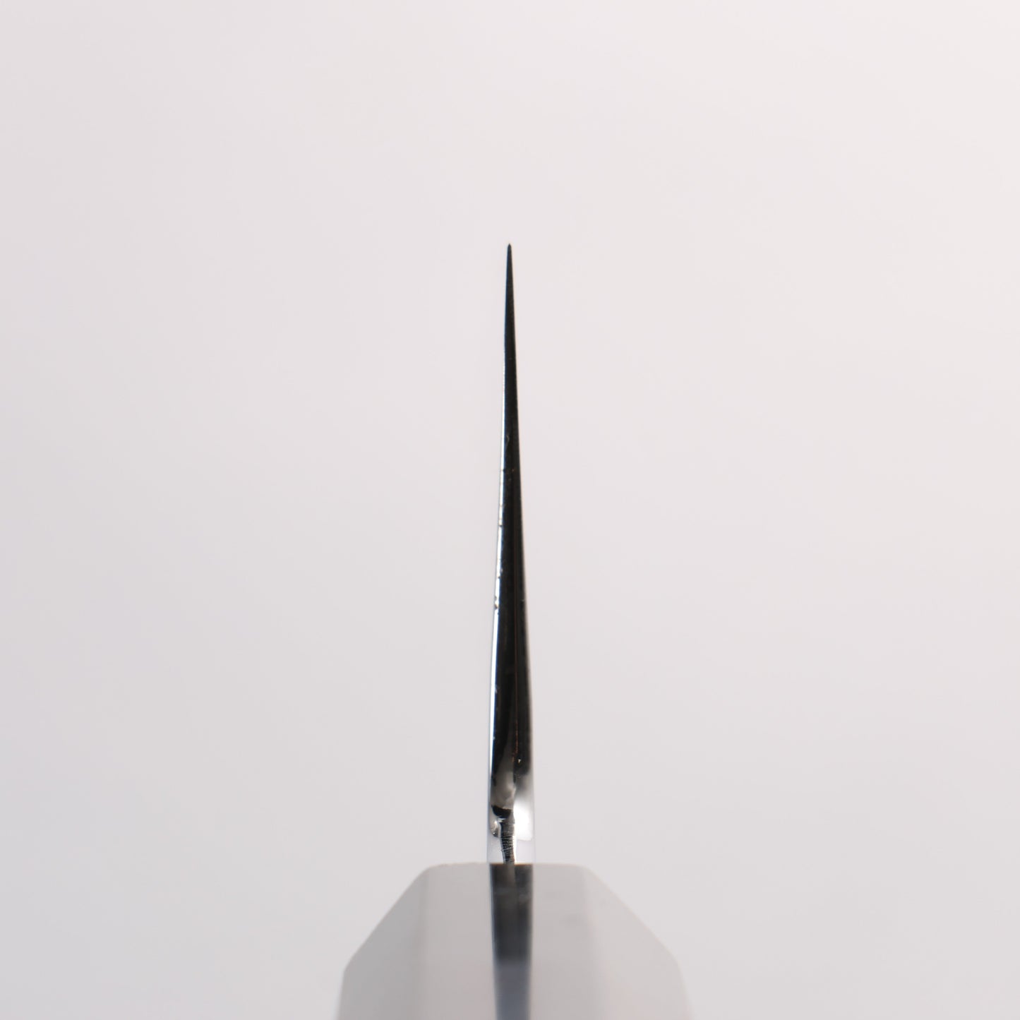 重陽 銀三鋼 鏡面仕上げ 牛刀包丁 210mm 黒檀 (口輪:黒水牛)柄