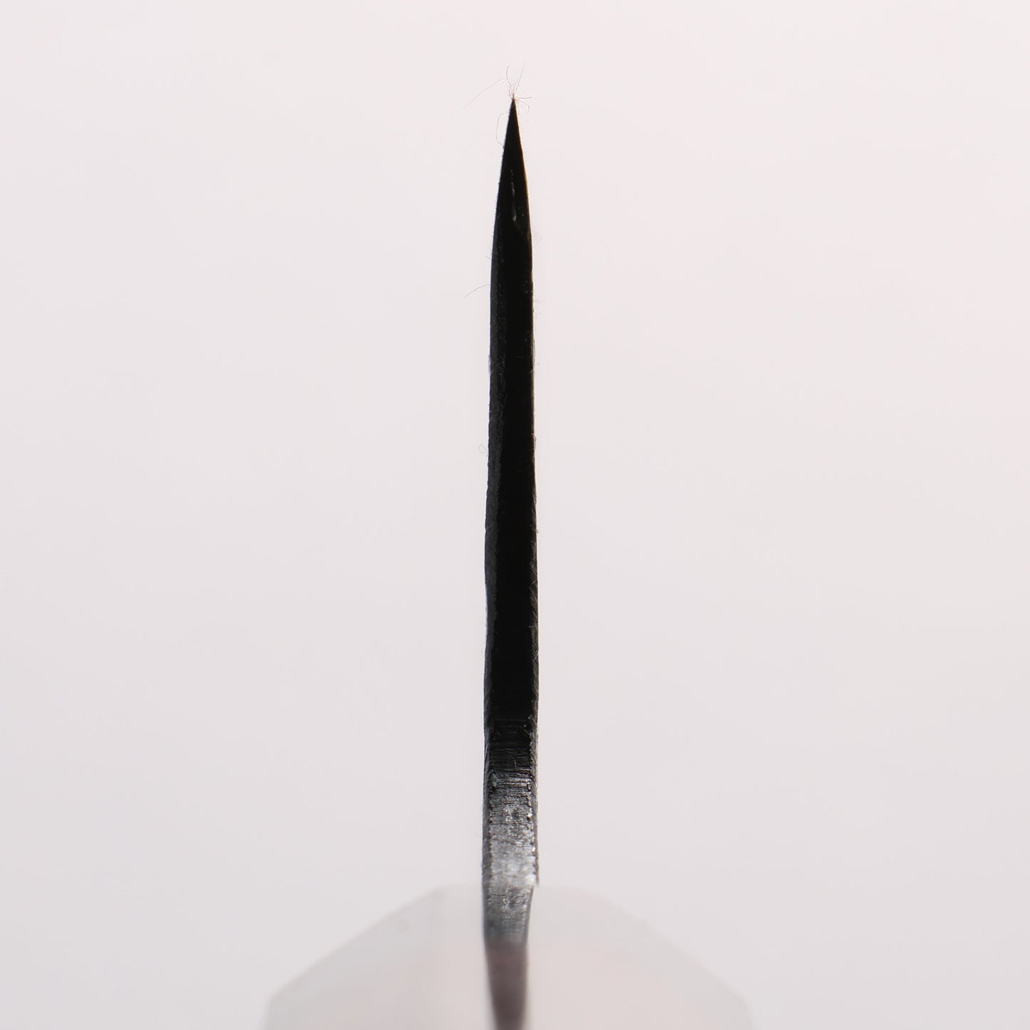 伊藤重光 玉鋼 隕石クラッド 黒仕上げ 三徳包丁 180mm 紫檀 (口輪:黒合板/+銀ライン)柄