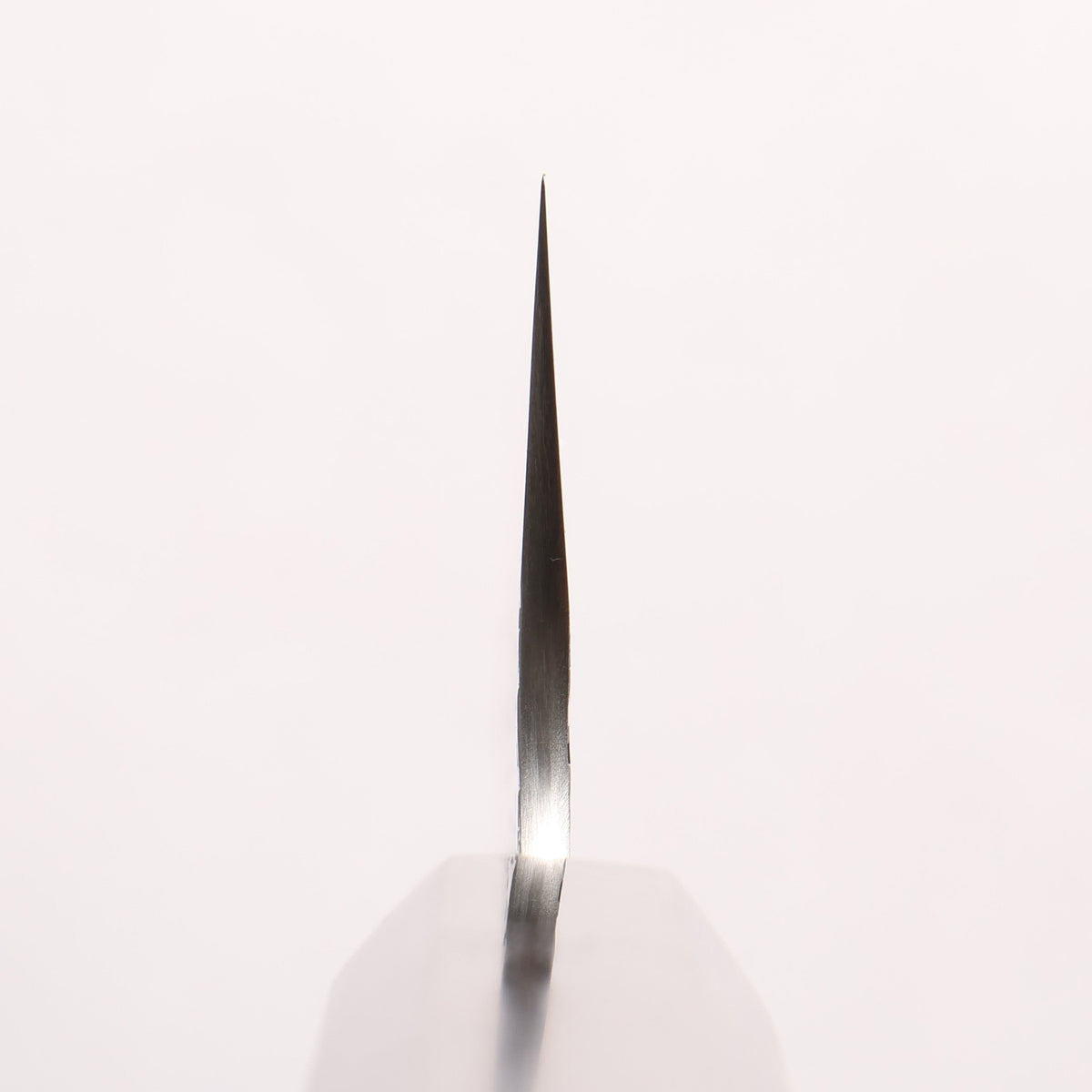 二唐 VG-XEOS 鎚目 ダマスカス 牛刀包丁 225mm 黒檀 (口輪:黒水牛)柄 - 清助刃物