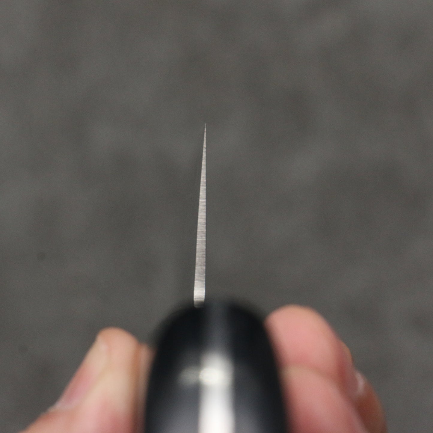 清助 青梨 AUS10 3層 梨地 三徳包丁 170mm 合板 (紺色)柄 - 清助刃物