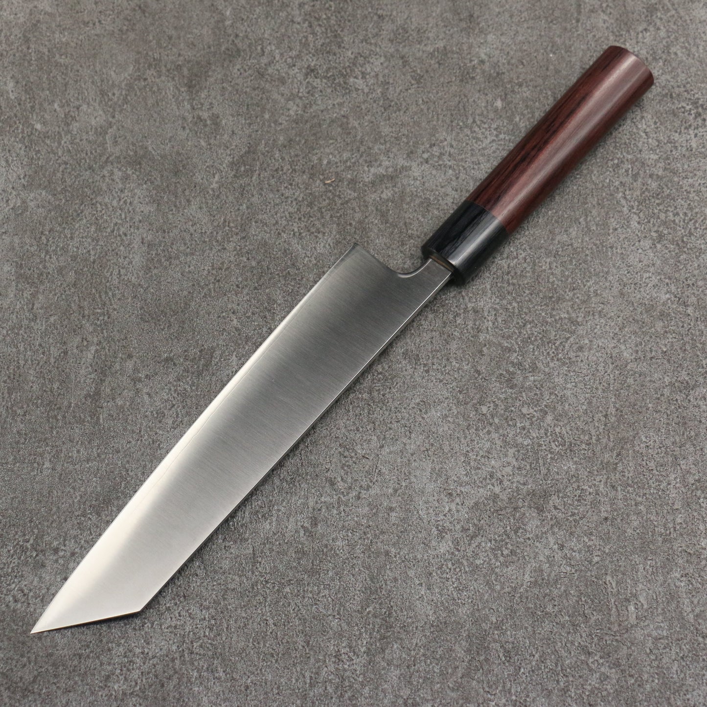 清助 SRS13 磨き仕上げ 切付牛刀包丁 210mm 紫檀 (口輪:黒合板)柄 - 清助刃物