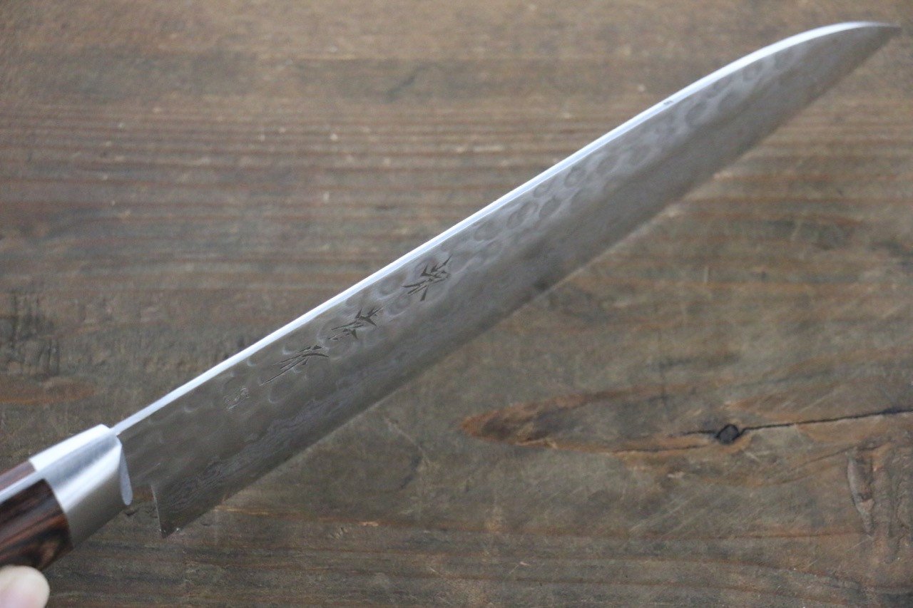 堺 孝行 V金10号 17層ダマスカス 三徳包丁 180mm - 清助刃物