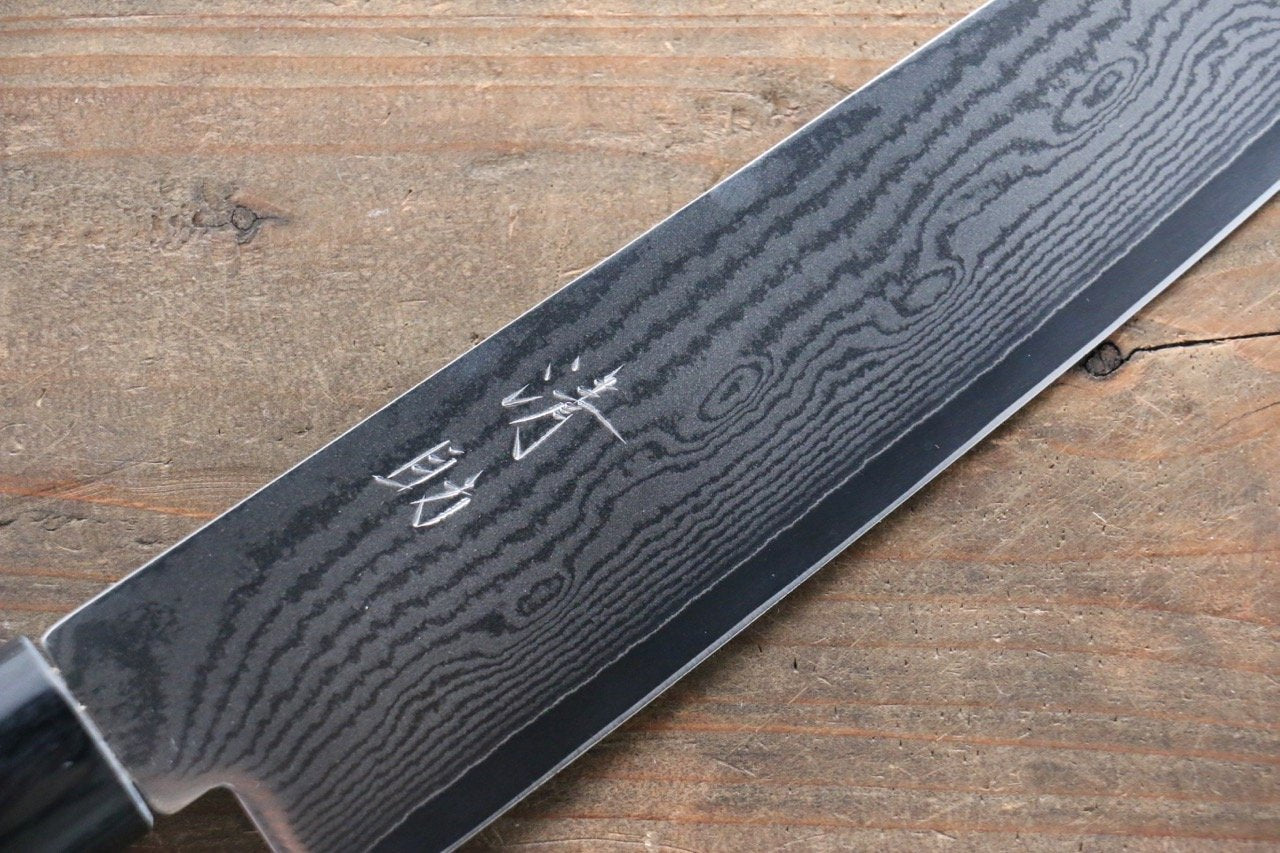 清助 V金10号 63層ダマスカス 牛刀包丁 240mm 桜柄 - 清助刃物