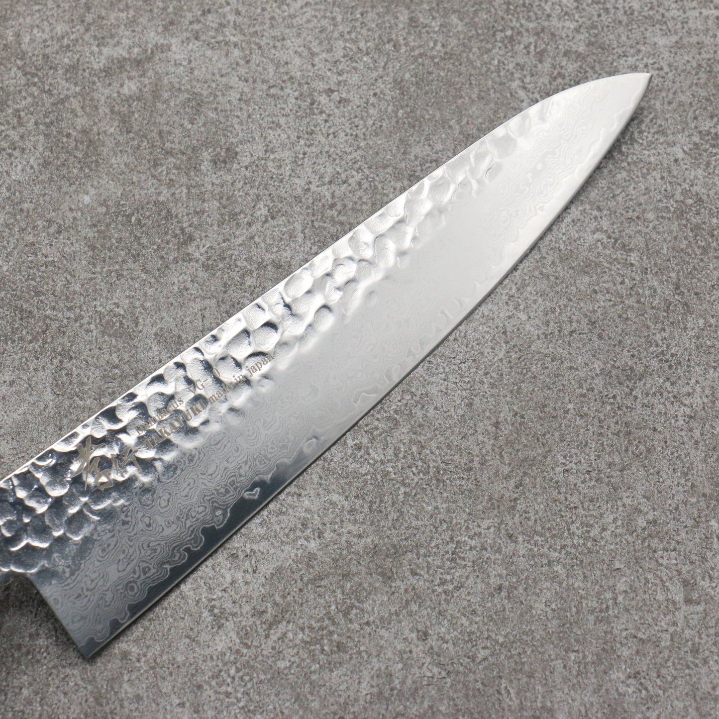 堺 孝行 琳凰 VG10 33層 ダマスカス 牛刀包丁 和包丁 210mm 青漆塗り柄 - 清助刃物