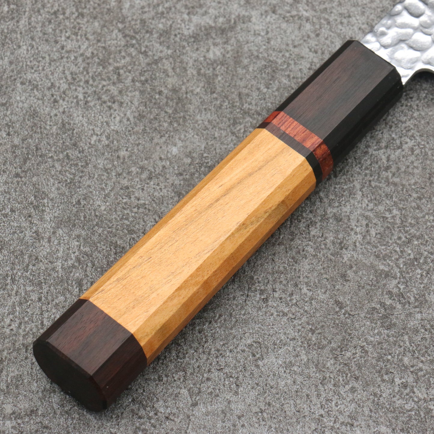 堺 孝行 VG10 33層 ダマスカス 三徳包丁 和包丁 170mm 山桜 (十二角)柄 - 清助刃物