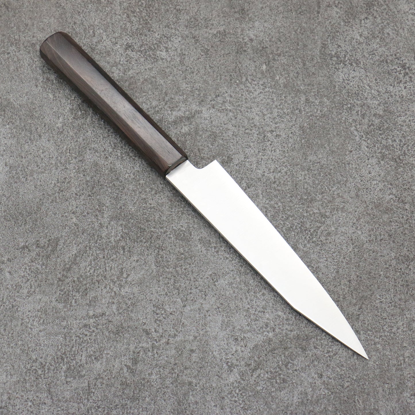 清助 銀三鋼 切付ペティナイフ 150mm 黒檀柄 - 清助刃物