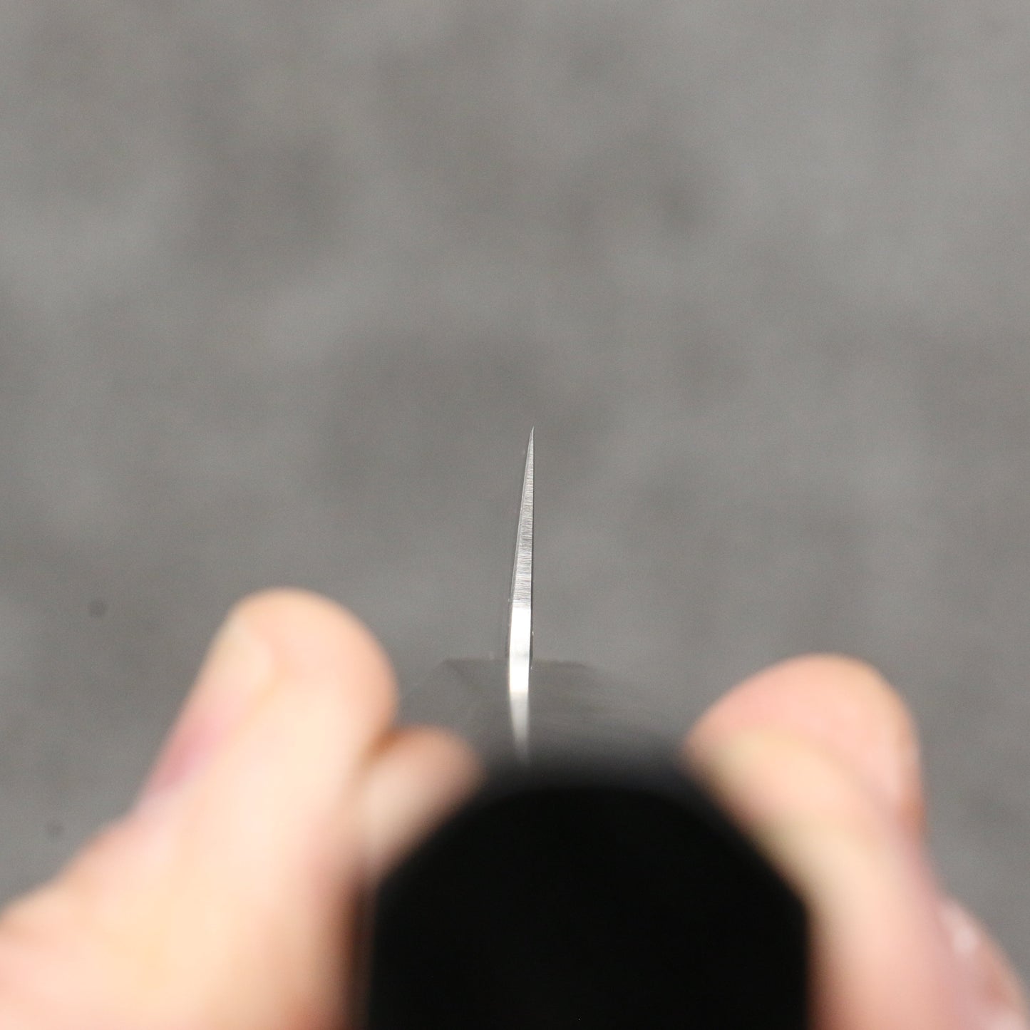 清助 銀三鋼 切付ペティナイフ 150mm 黒檀柄 - 清助刃物