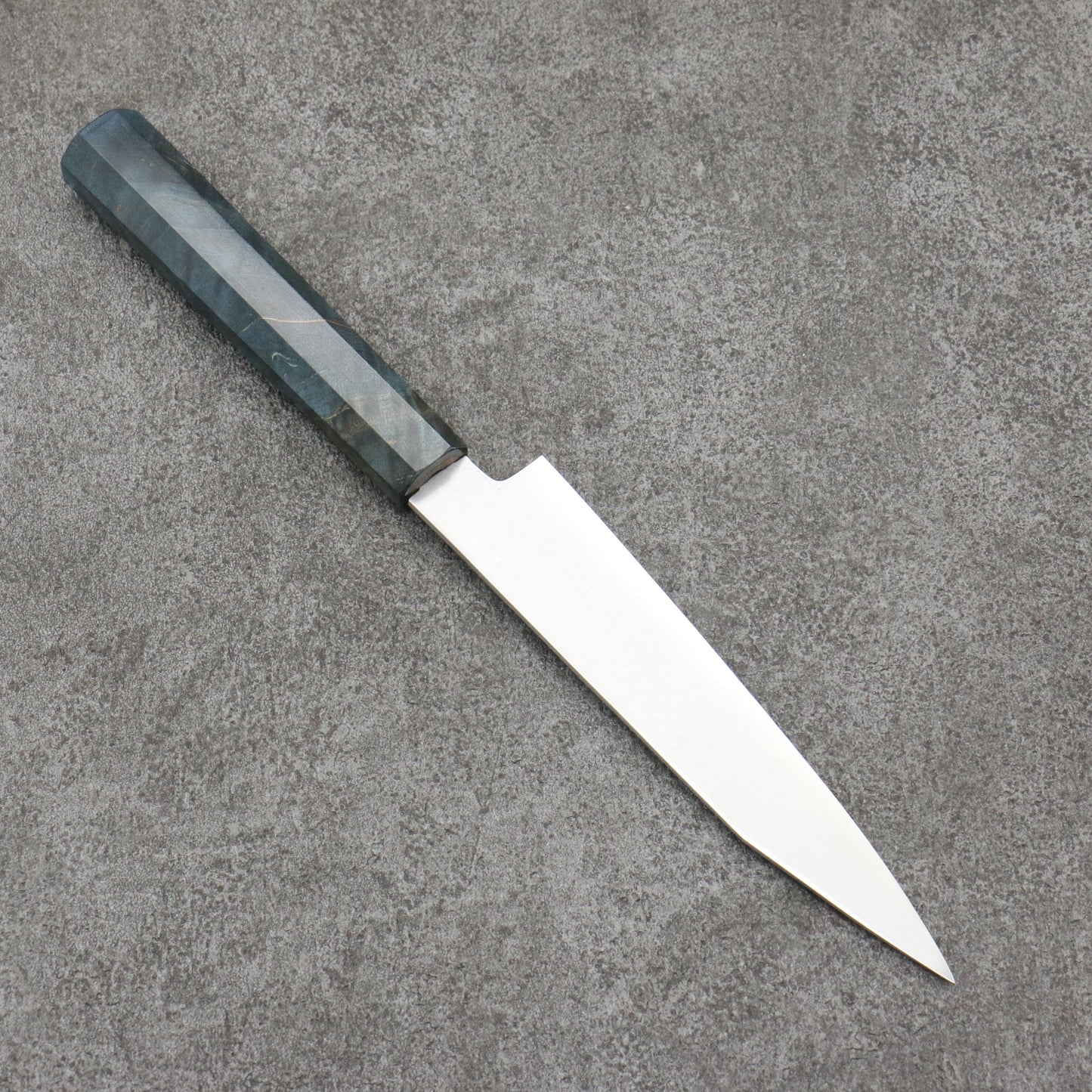 清助 銀三鋼 切付ペティナイフ 和包丁 150mm スタビライズドウッド柄 - 清助刃物