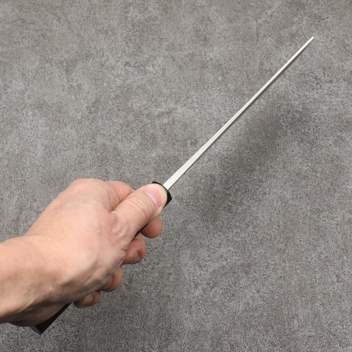 山本 直 V金10号 黒ダマスカス 菜切包丁 和包丁 165mm 紫檀柄 - 清助刃物