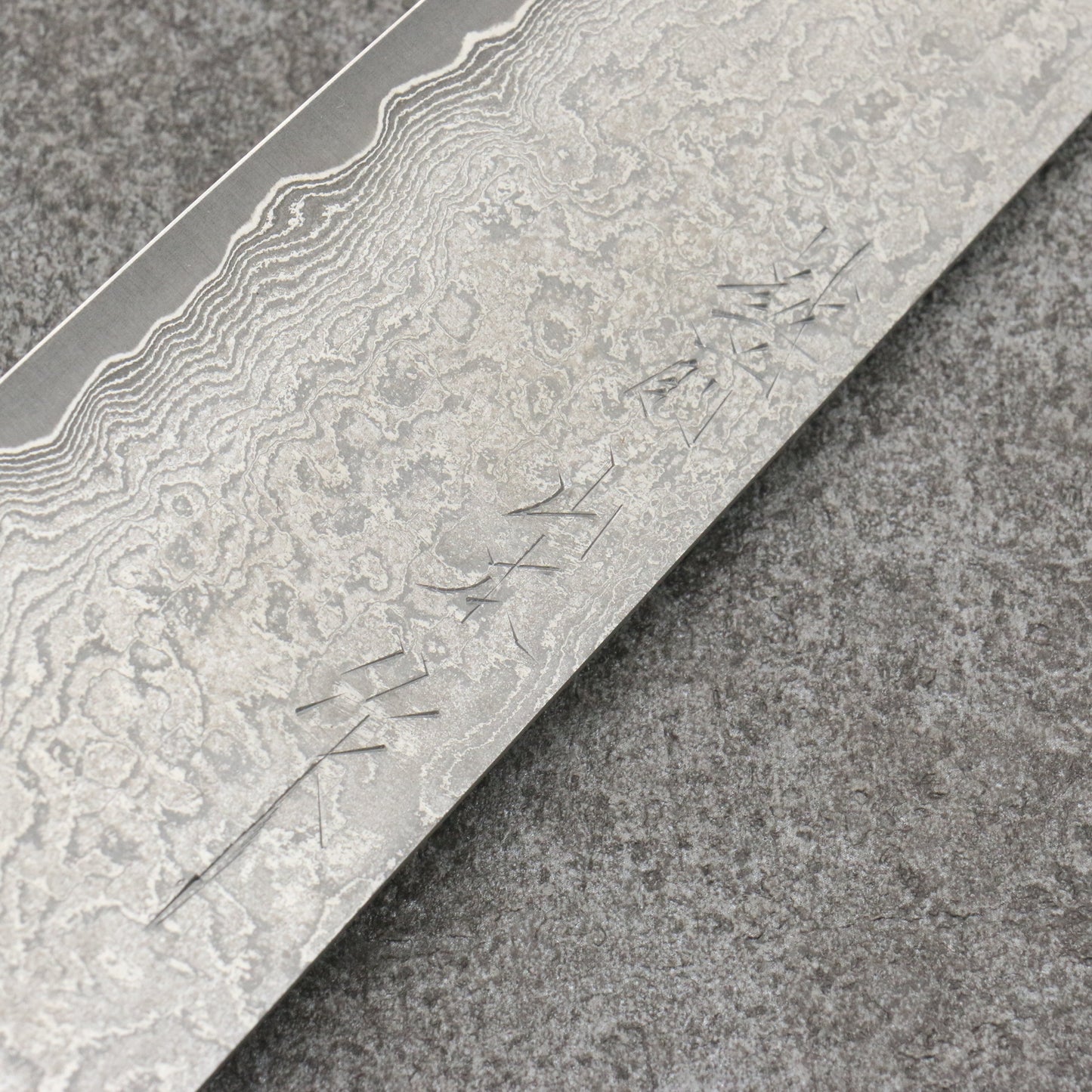 山本 直 V金10号 黒ダマスカス 牛刀包丁 和包丁 240mm 紫檀柄 - 清助刃物