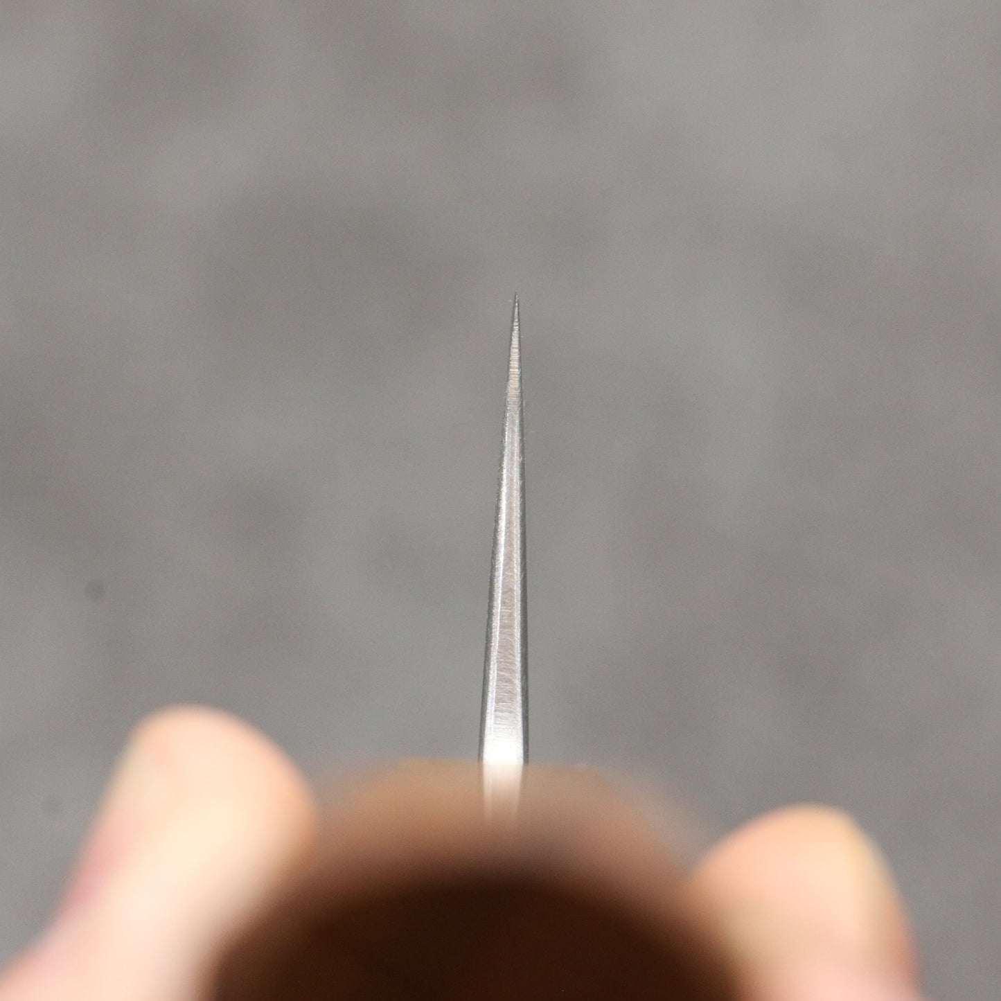 清助 銀三鋼 磨き仕上げ 牛刀包丁 180mm 白樫柄 - 清助刃物