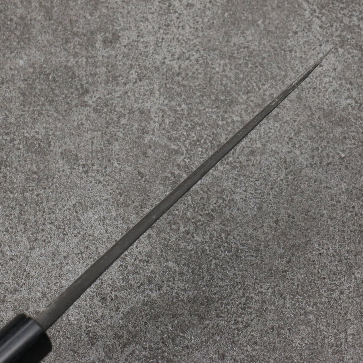 山本 直 青紙 黒打 ペティーナイフ 和包丁 135mm 紫檀 (口輪:黒合板)柄 - 清助刃物