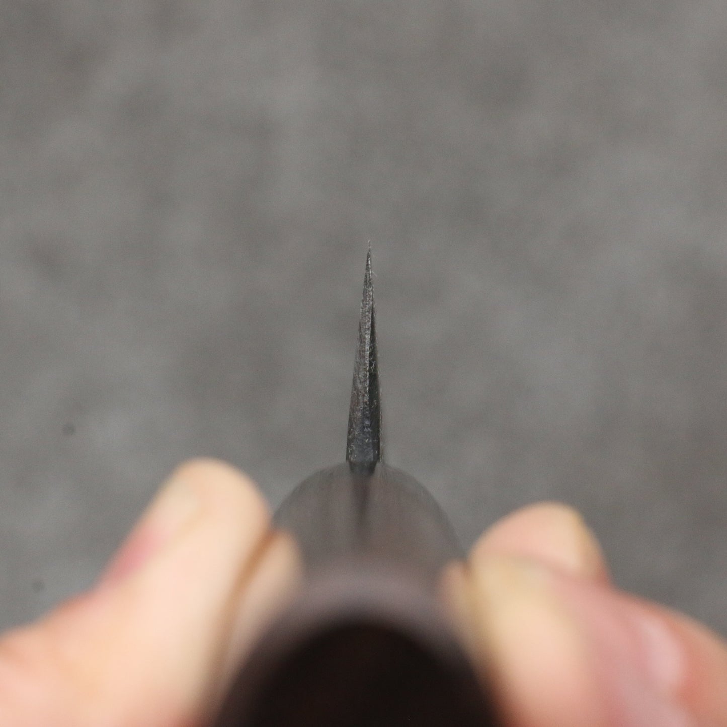 山本 直 青紙 黒打 ペティーナイフ 和包丁 160mm 紫檀 (口輪:黒合板)柄 - 清助刃物