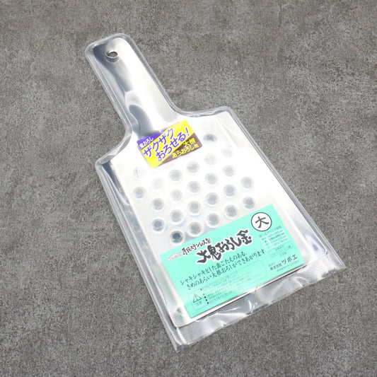 ツボエ 大鬼おろし金 ステンレス鋼 mm 126mm x 255mm L - 清助刃物