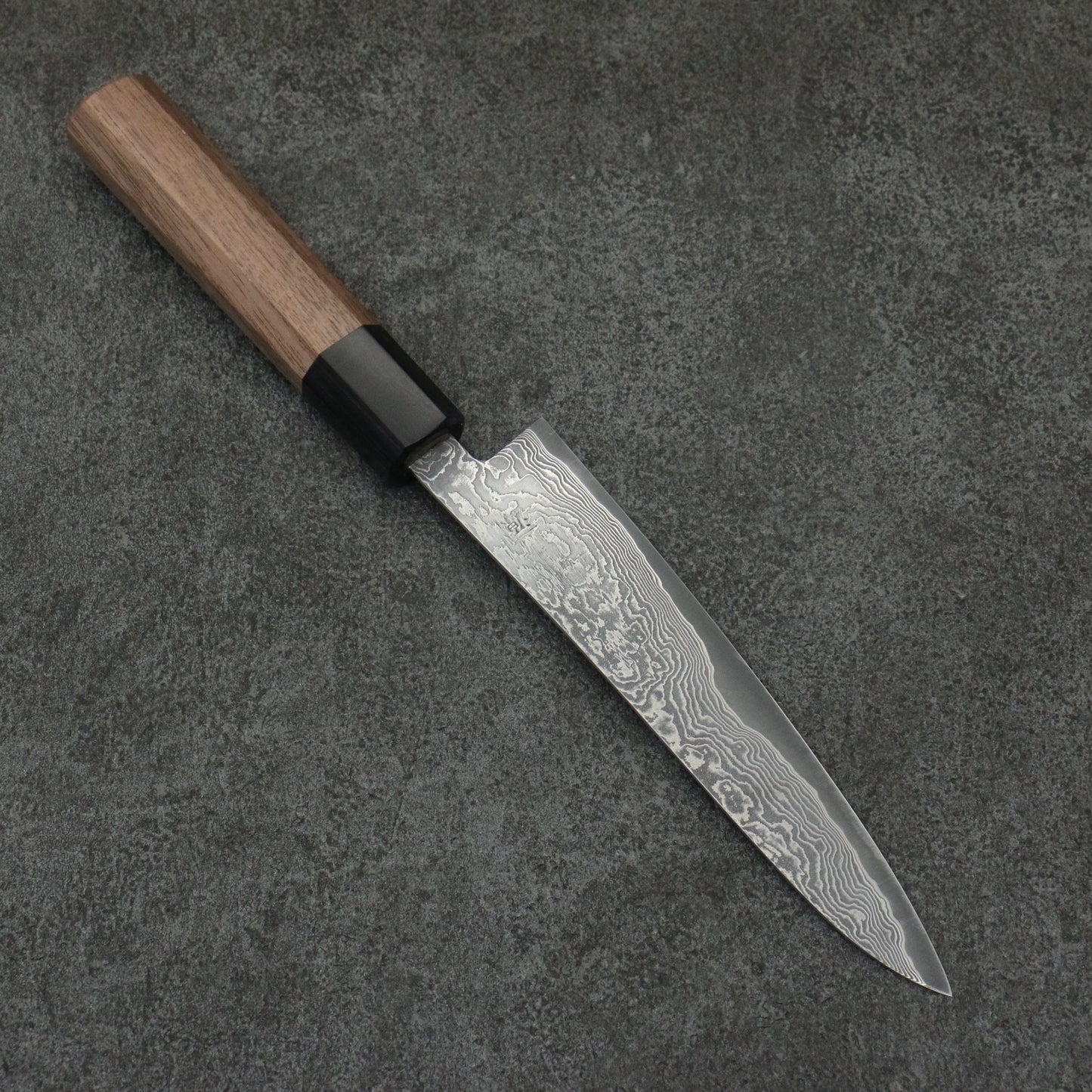 田中 誠貴 春風 SG2 ダマスカス ペティーナイフ 150mm ウォルナット柄 - 清助刃物