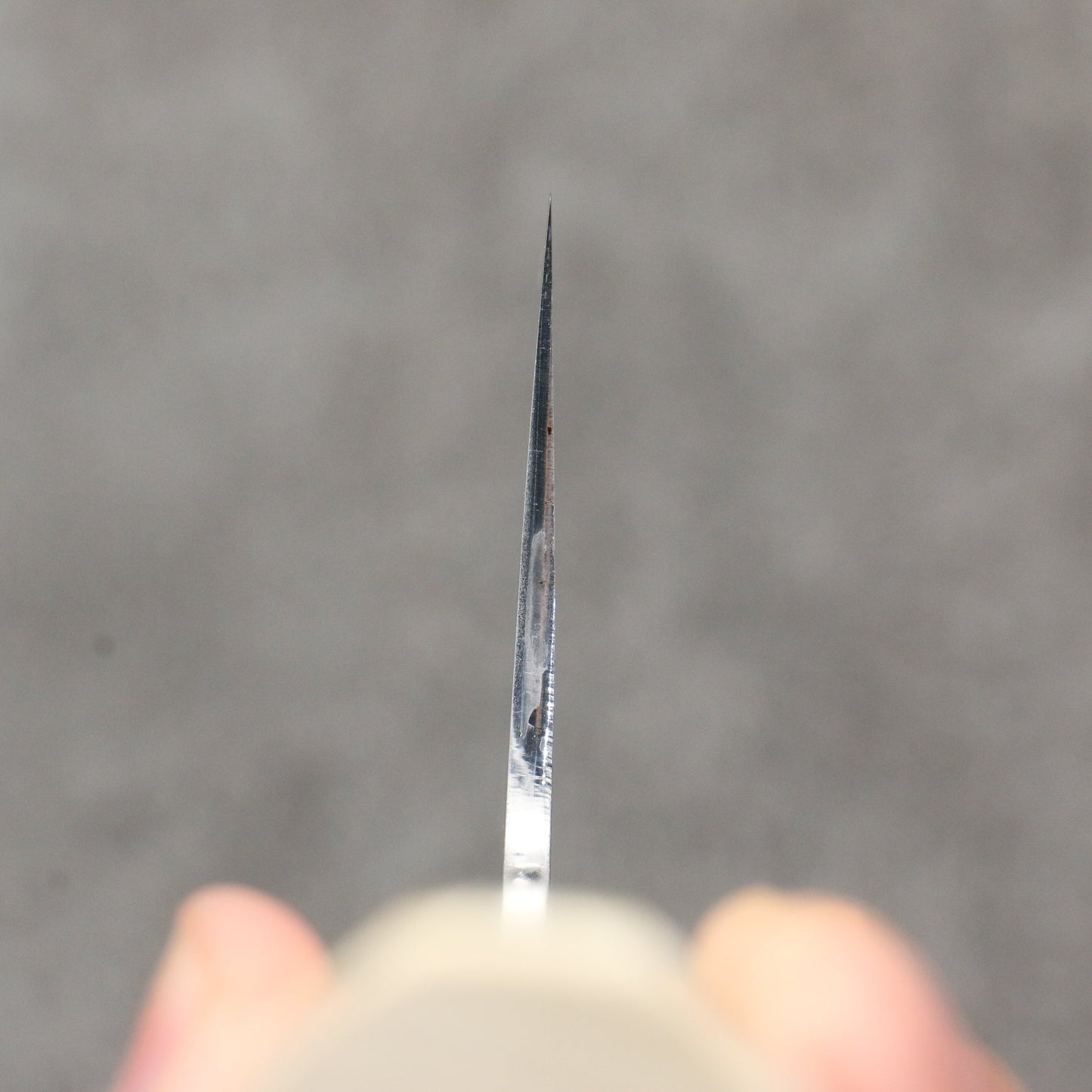 菊月 銀三鋼 暈し 菜切包丁 180mm 朴柄 - 清助刃物