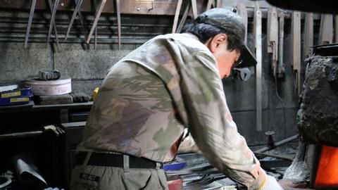 堺 孝行 青龍 青ニ鋼 切付柳刃包丁 300mm 鞘付き - 清助刃物