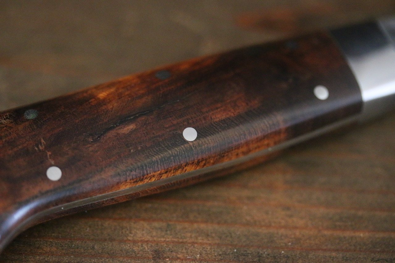 堺 孝行 V金10号 17層ダマスカス 牛刀包丁 240mm - 清助刃物