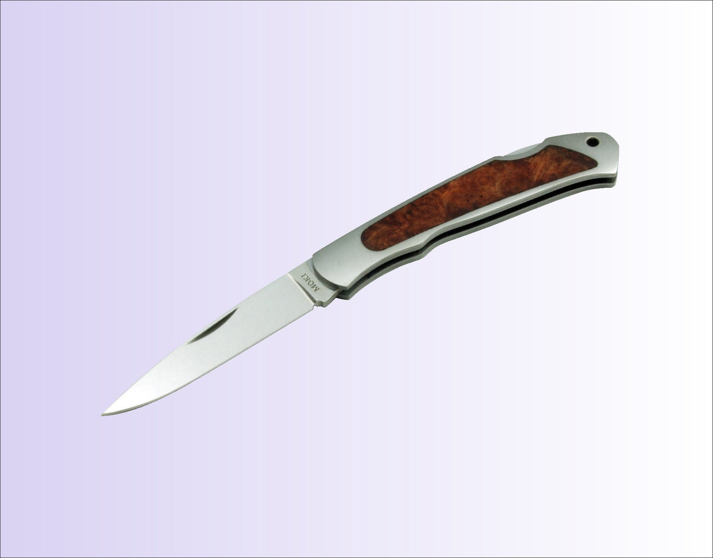 Moki Ezo Red Fox Pocket Knife - 清助刃物