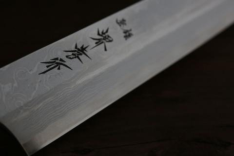 堺 孝行 青龍 青ニ鋼 切付柳刃包丁 300mm 鞘付き - 清助刃物