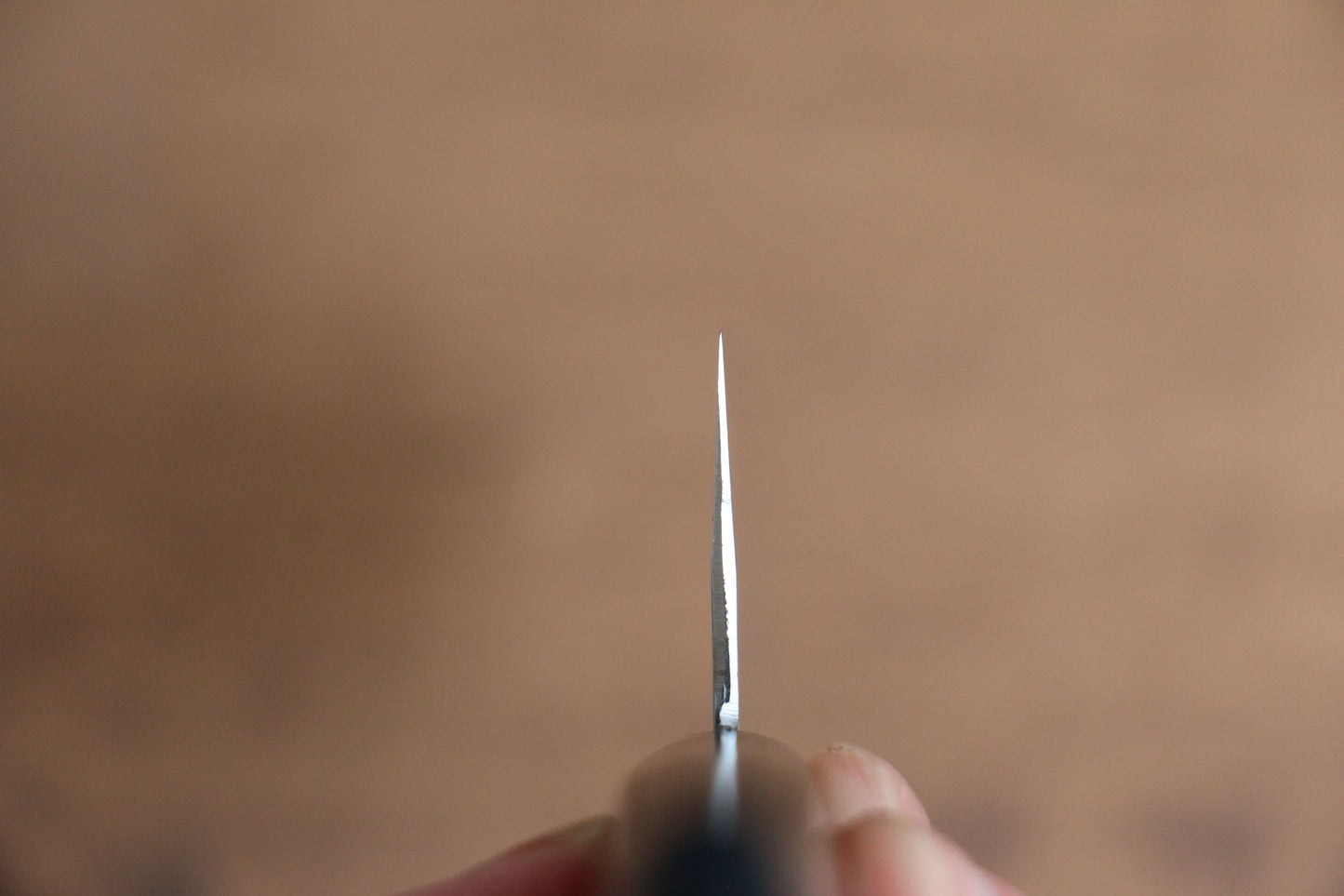 訓平 刻流(こくりゅう) V金10号 鎚目 三徳包丁 170mm 合板 (紺色)柄 - 清助刃物