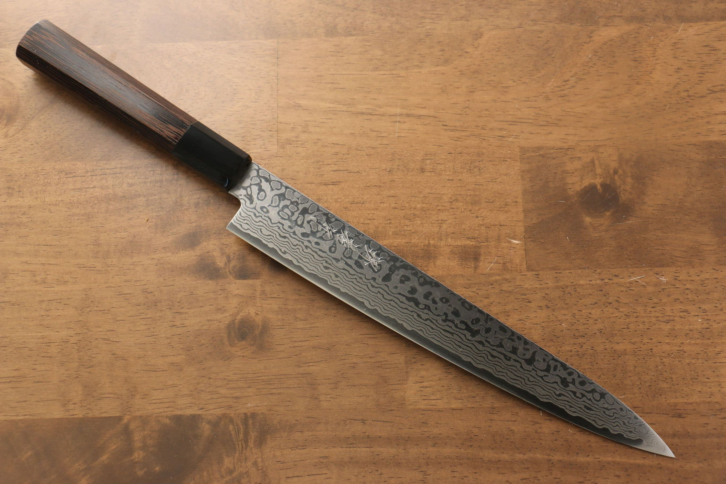 堺 孝行 銀河 ZA-18 ダマスカス 筋引包丁 240mm ウェンジ柄 - 清助刃物