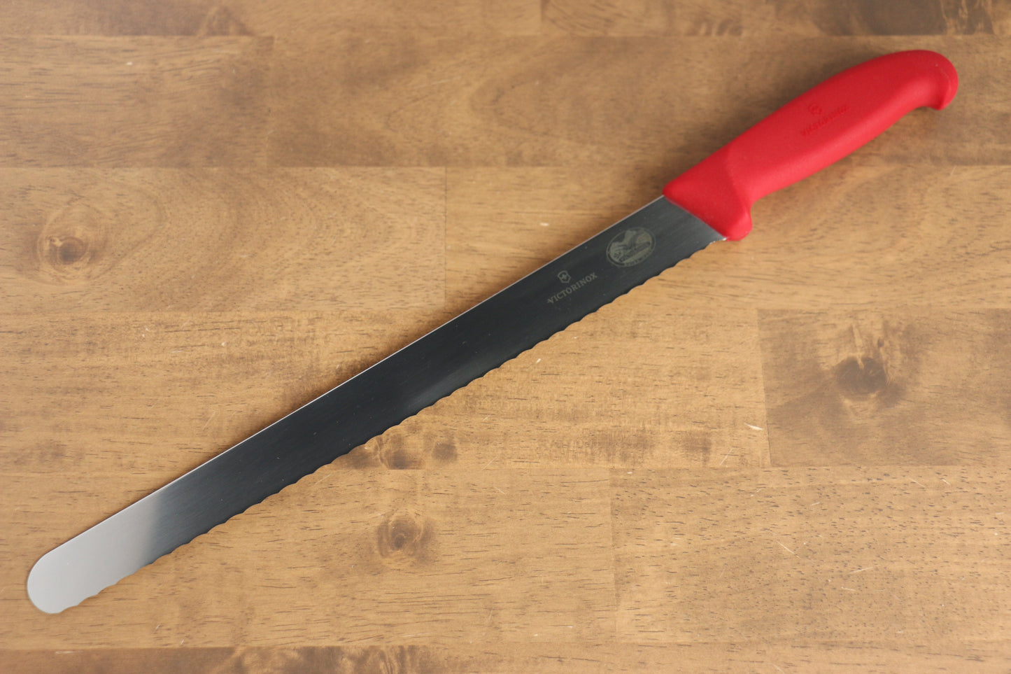 VICTORINOX ステンレス鋼 ウェーブナイフ 300mm プラスチック柄 - 清助刃物