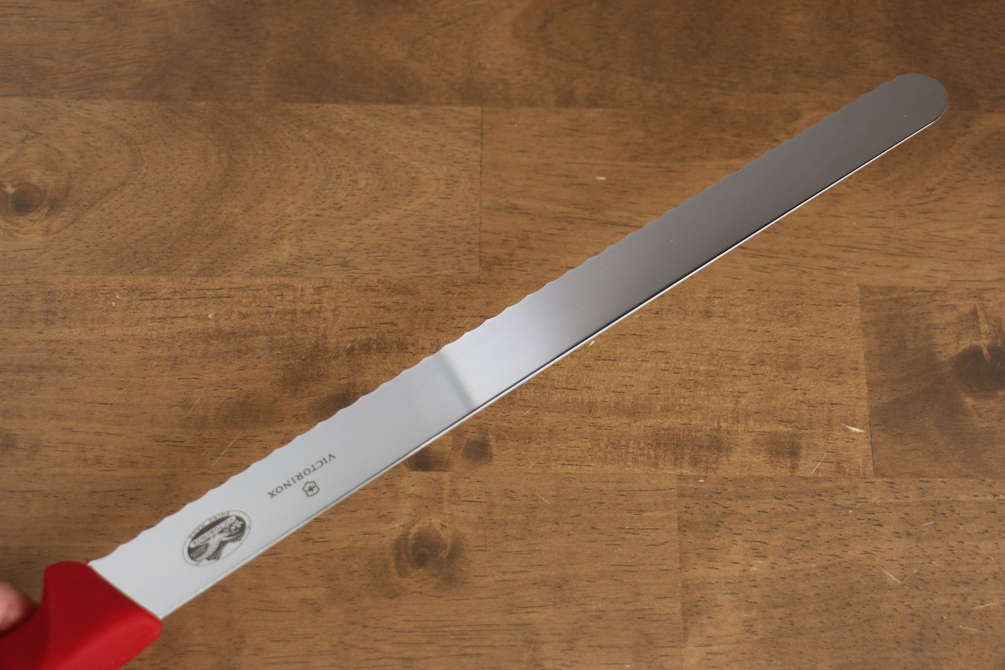 VICTORINOX ステンレス鋼 ウェーブナイフ 300mm プラスチック柄 - 清助刃物