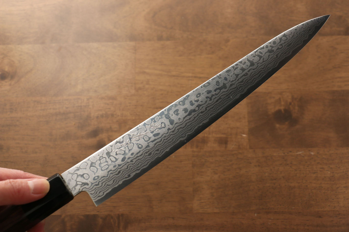 堺 孝行 銀河 ZA-18 ダマスカス 筋引包丁 240mm ウェンジ柄 - 清助刃物