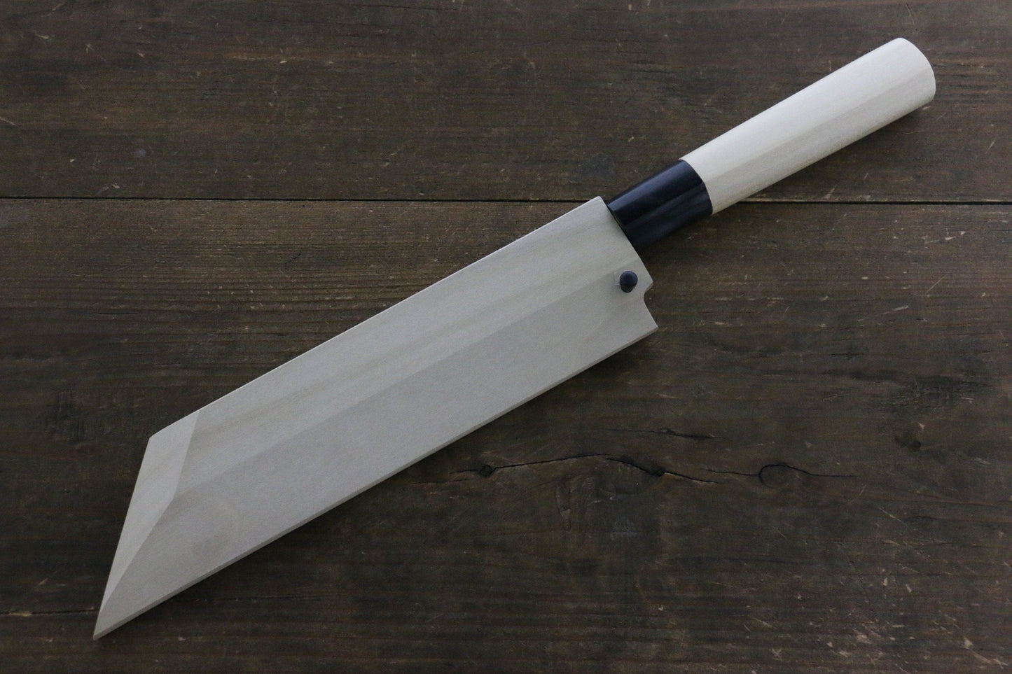 【左利き用】 朴 鞘 180mm ムキ物包丁用 合板ピン付き Houei - 清助刃物