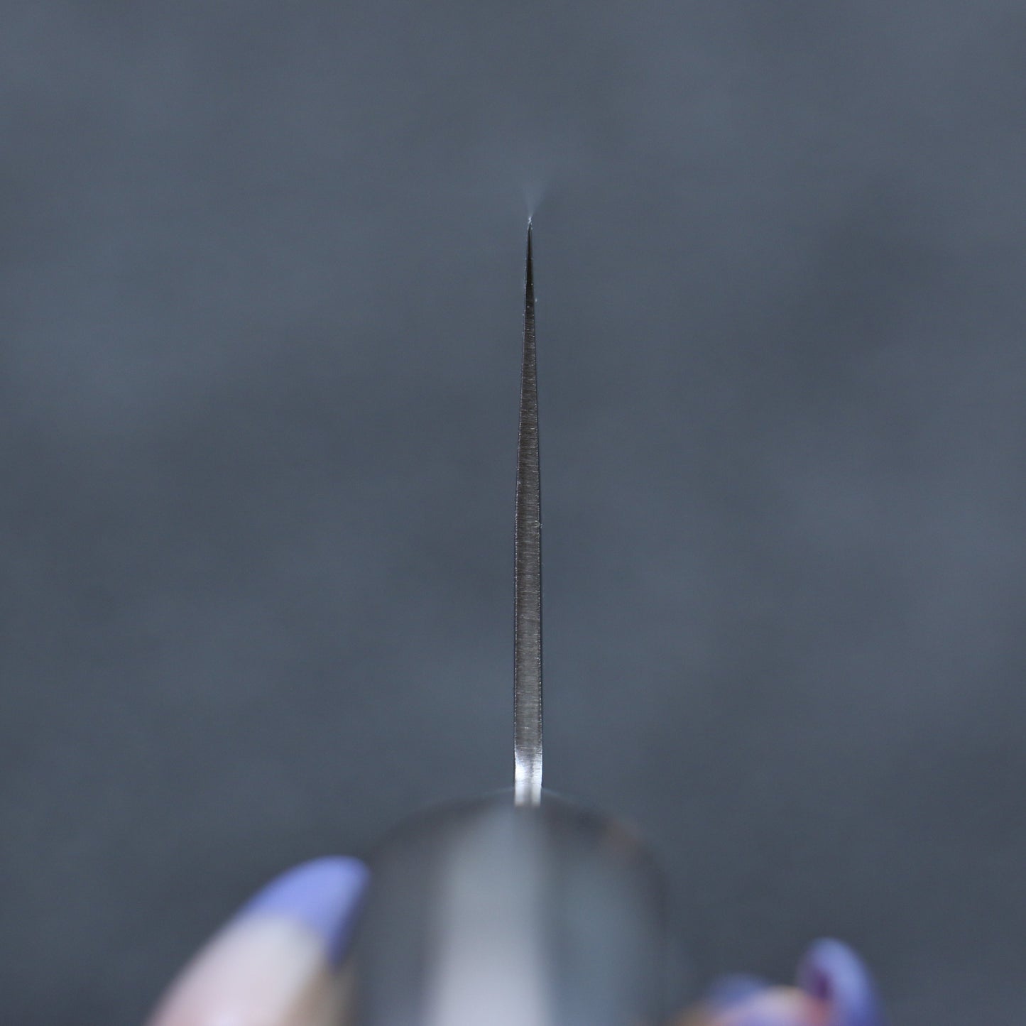 清助 波 AUS10 鏡面仕上げ ダマスカス 菜切包丁 165mm 茶合板柄 - 清助刃物