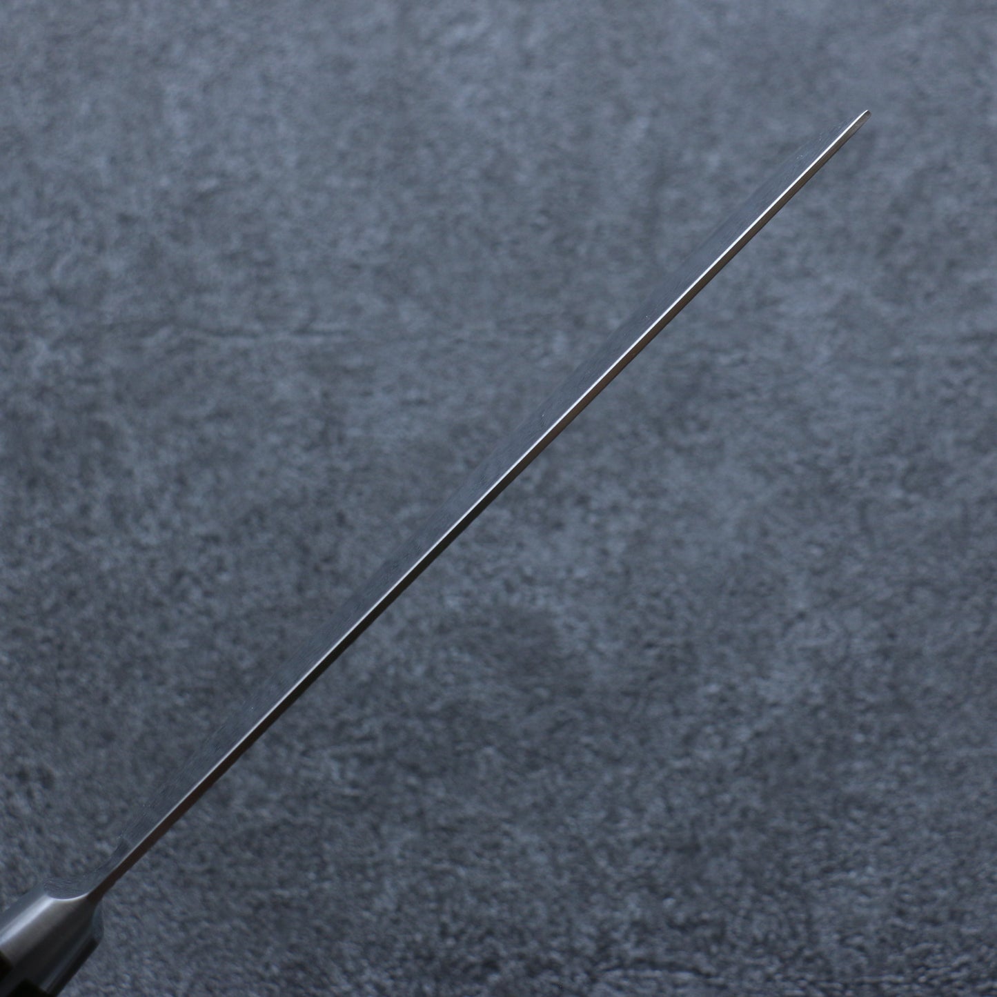 清助 波 AUS10 鏡面仕上げ ダマスカス 菜切包丁 165mm 茶合板柄 - 清助刃物