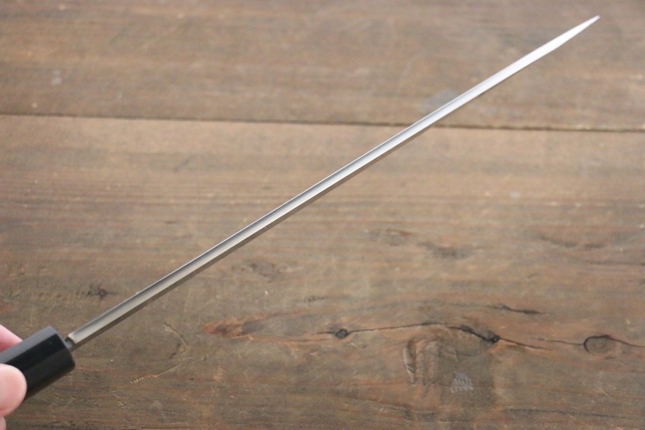 田中 誠貴 銀三鋼 柳刃包丁 240mm ウォルナット柄 - 清助刃物