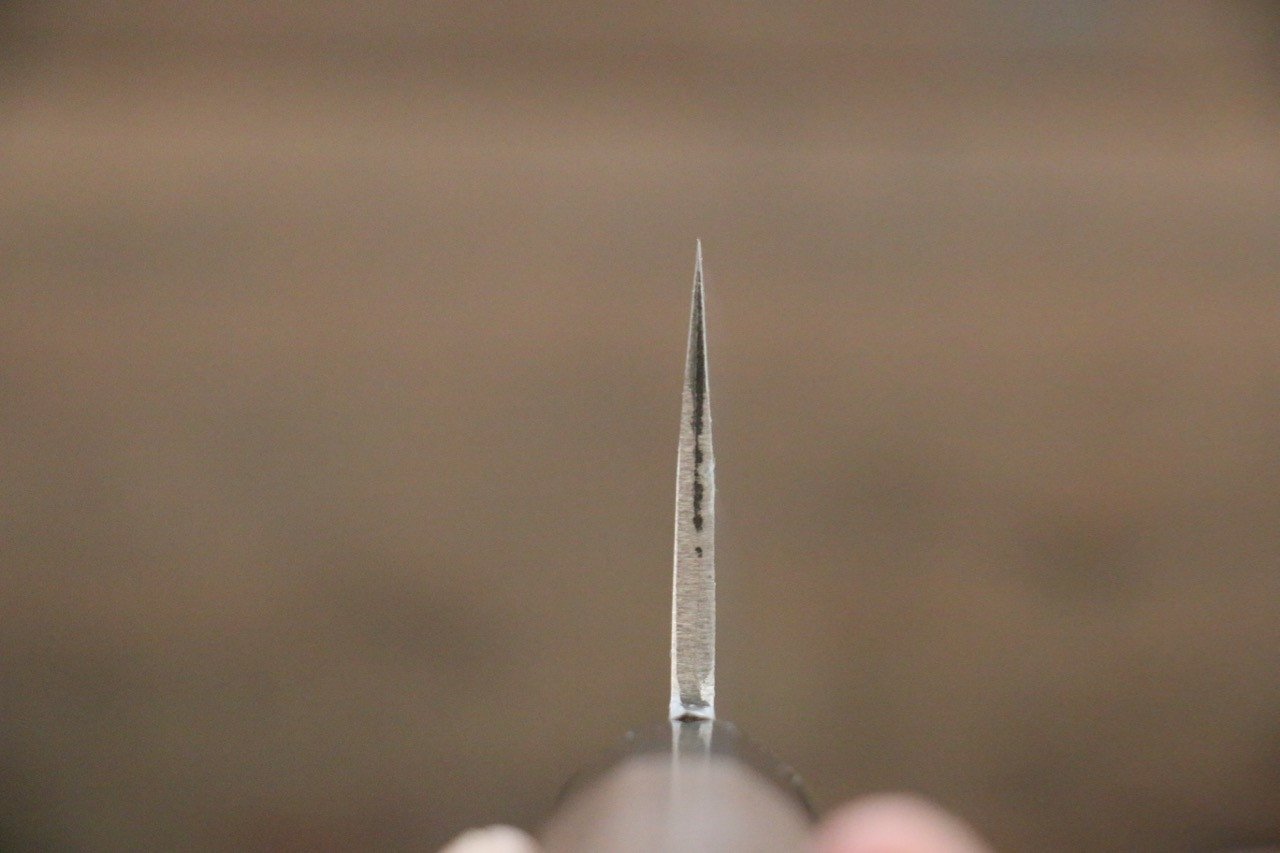 田中 誠貴 銀三鋼 梨地 牛刀包丁 210mm ウォルナット柄 - 清助刃物