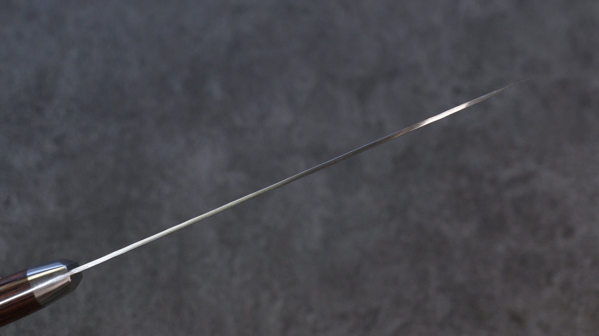 清助 スウェーデン鋼 鎚目 三徳包丁  165mm マホガニー柄 - 清助刃物